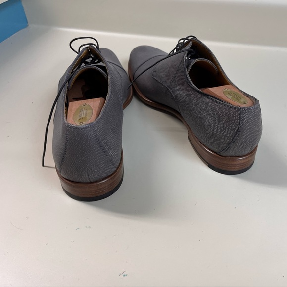 A.Testoni size 11.5 grey derbies. Amazing shape and very hard to find! - Picture 2 of 4